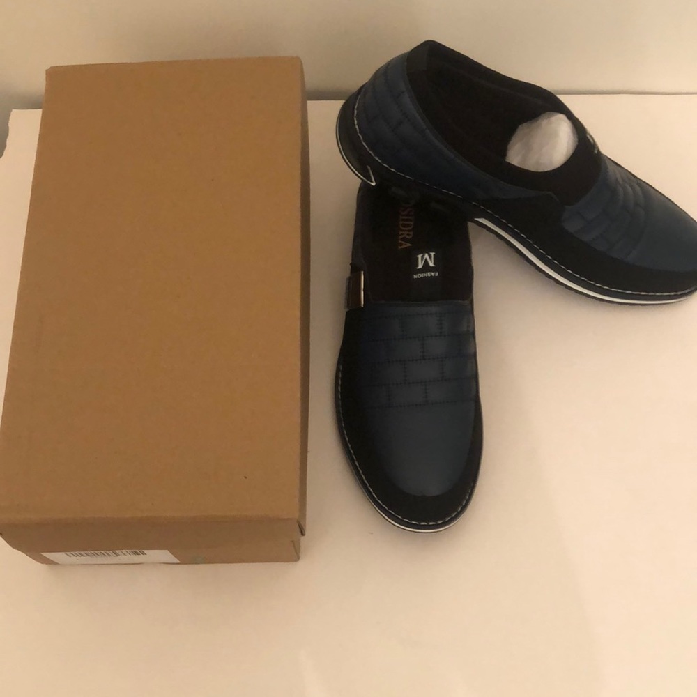 Blue/Black Casual Shoe